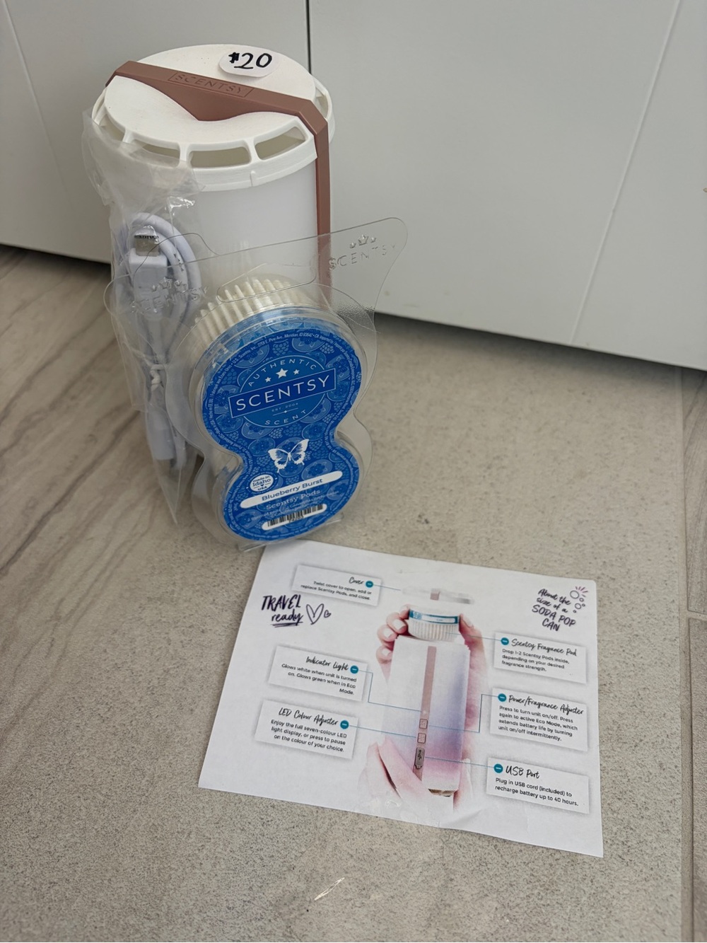 Scentsy Travel Diffuser Scentsy Go+
